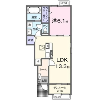 【間取り】 | 将軍野南１丁目アパート