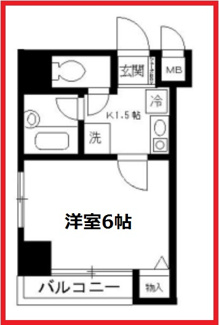 【間取り】 | メゾン　ミモザ