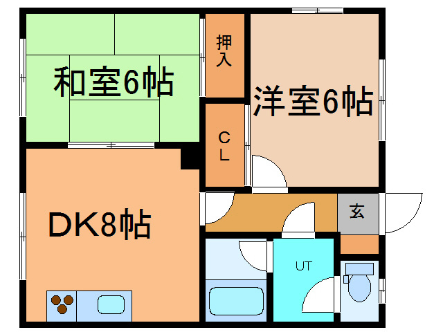 ちるはうすの間取り