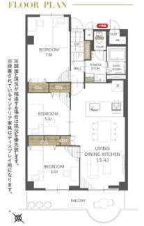 【間取り】 | 浦和白幡東高層住宅１号棟