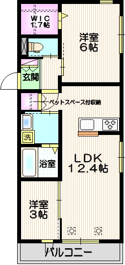 ウルメゾンの間取り