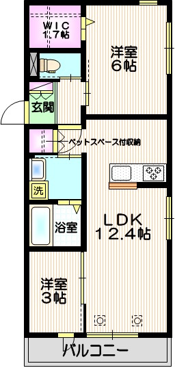 ウルメゾンの間取り