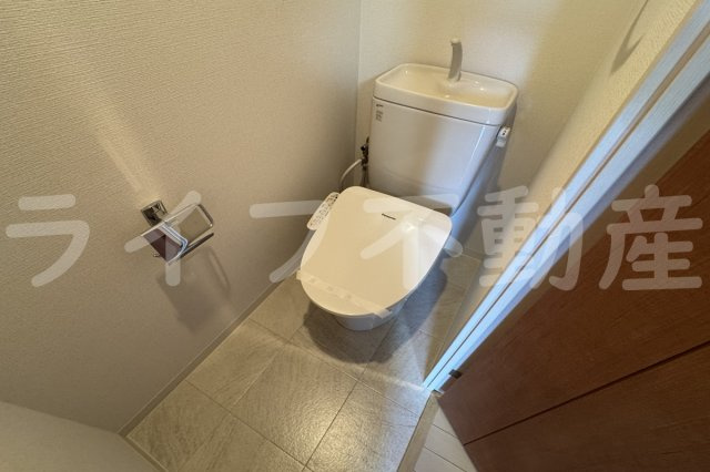 ドゥーエ森ノ宮のトイレ|コンパクトで使いやすいトイレです