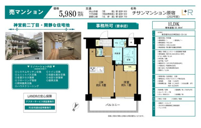 【その他】 | チサンマンション原宿　仲介手数料無料＋15万円現金プレゼント中
