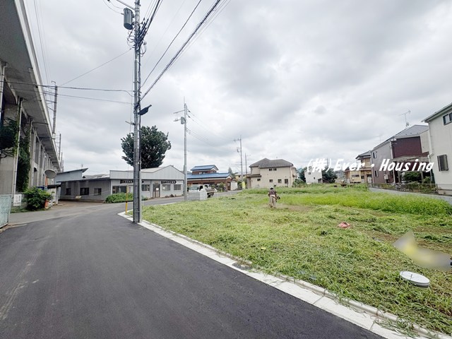 売地 清瀬市下宿２丁目の前面道路含む現地写真