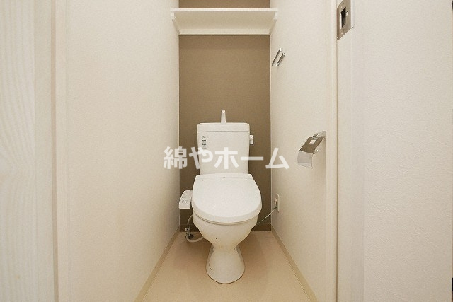 グランエクラ大今里南ＩＩのトイレ|コンパクトで使いやすいトイレです