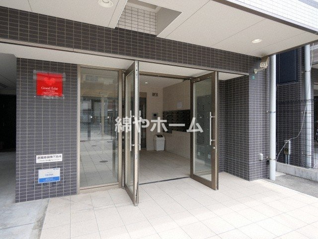 グランエクラ大今里南ＩＩのエントランス|ゆとりのあるエントランスです