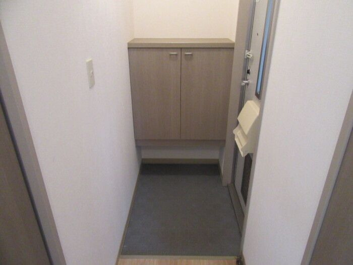グリーンコートの玄関