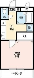 くぬぎハウスの間取り