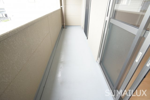 熊本市南区島町１丁目の賃貸マンションのバルコニー