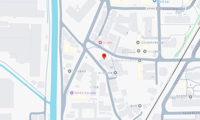 ヴィアソーレ茨木の地図