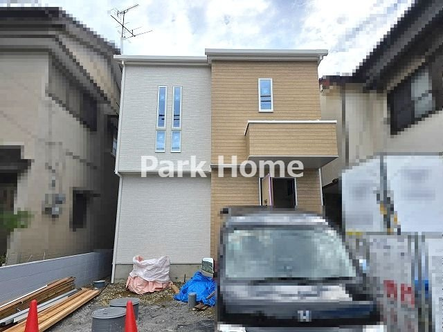 高知市十津2丁目 -2期1棟- 新築戸建ての外観|2026.9月：建築中