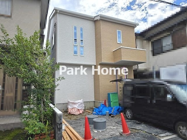 高知市十津2丁目 -2期1棟- 新築戸建ての外観|2026.9月：建築中
