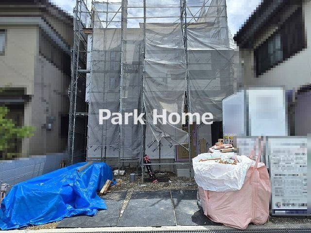 高知市十津2丁目 -2期1棟- 新築戸建ての外観|2026.8月：建築中