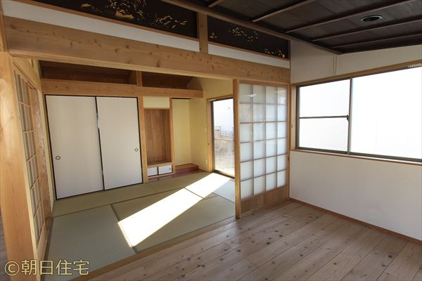 小松邸の寝室