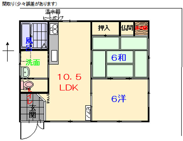 小松邸の間取り