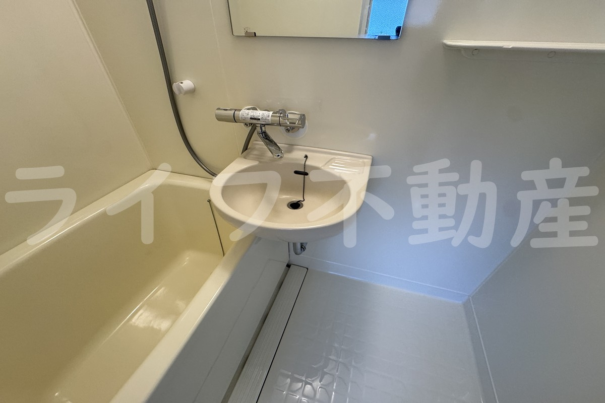 プチハイツ田中の洗面所|洗面所です