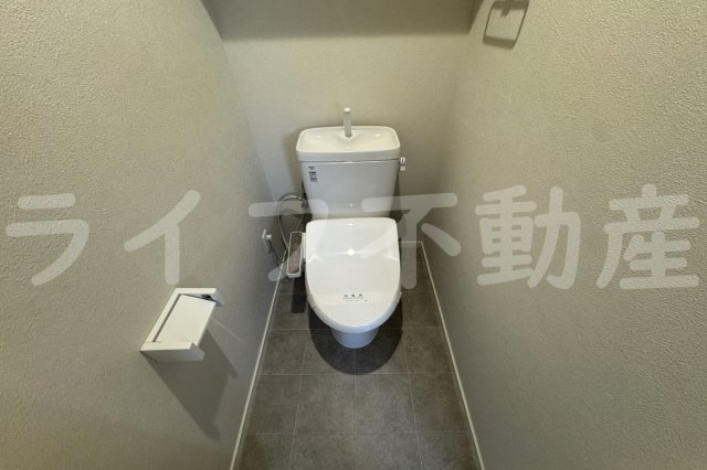 プチハイツ田中のトイレ|清潔感のあるトイレです