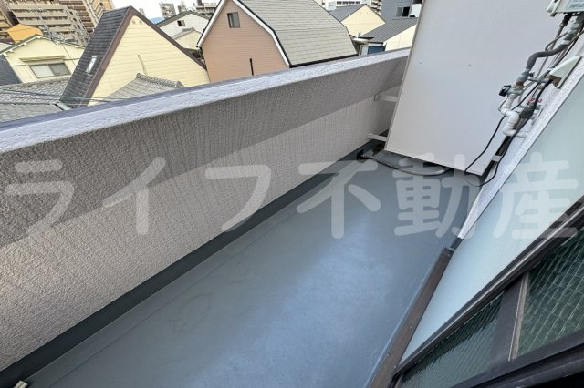 プチハイツ田中のバルコニー|広々としたバルコニーです