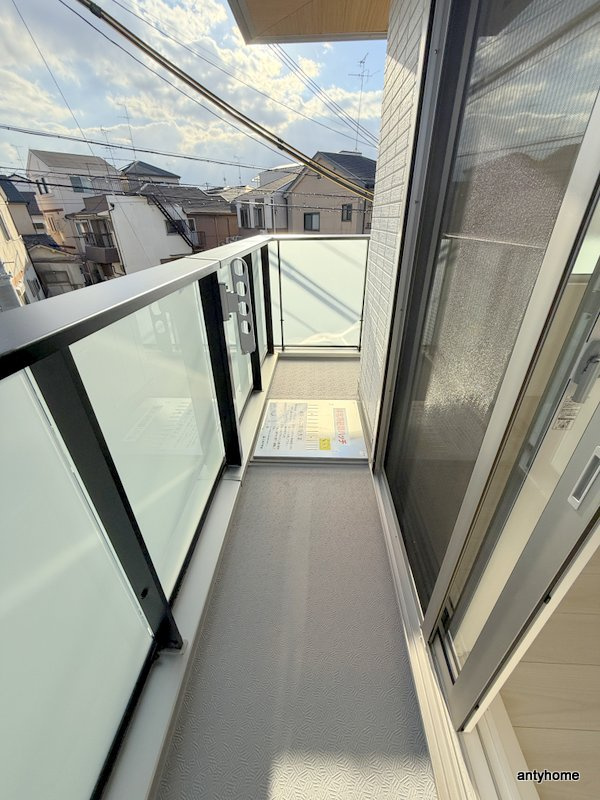 クラシスト清和園町のバルコニー