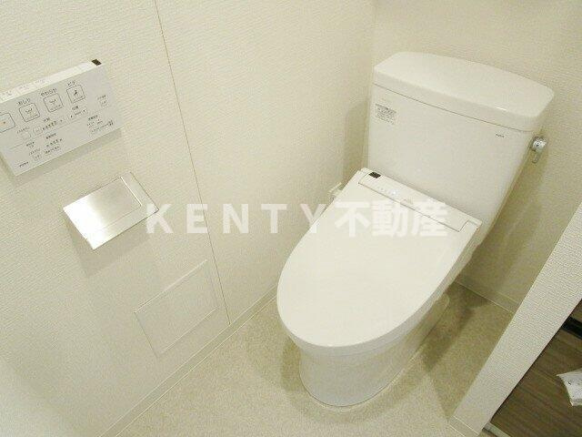 【トイレ】 | クレヴィスタ品川西大井Ⅱ | 落ち着いたトイレです