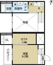 CASA　LARGO(カーサラルゴ)の間取り