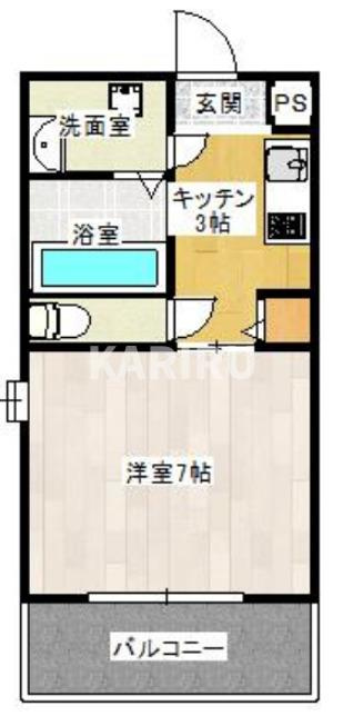 シャルム千林2番館の間取り