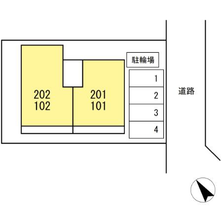 D-avance今本町A　　刈谷市近郊の賃貸ならクラスホーム刈谷店の区画図
