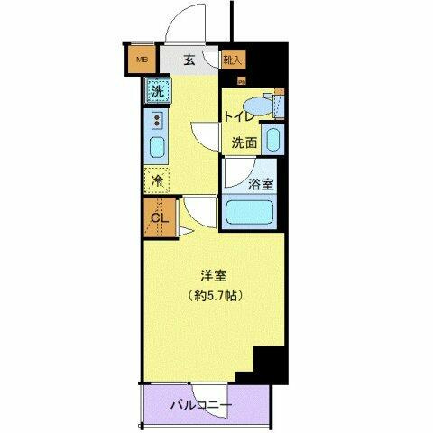 【間取り】 | クレヴィスタ品川西大井Ⅱ