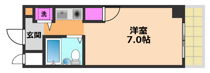 ジョイフル高槻大畑の間取り