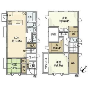 北山台３丁目戸建の間取り