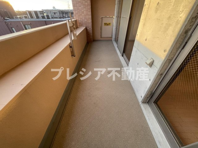 パレス東洋上甲子園のバルコニー