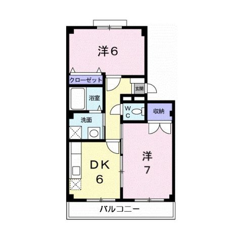 ヴィクトワール壱番館の間取り