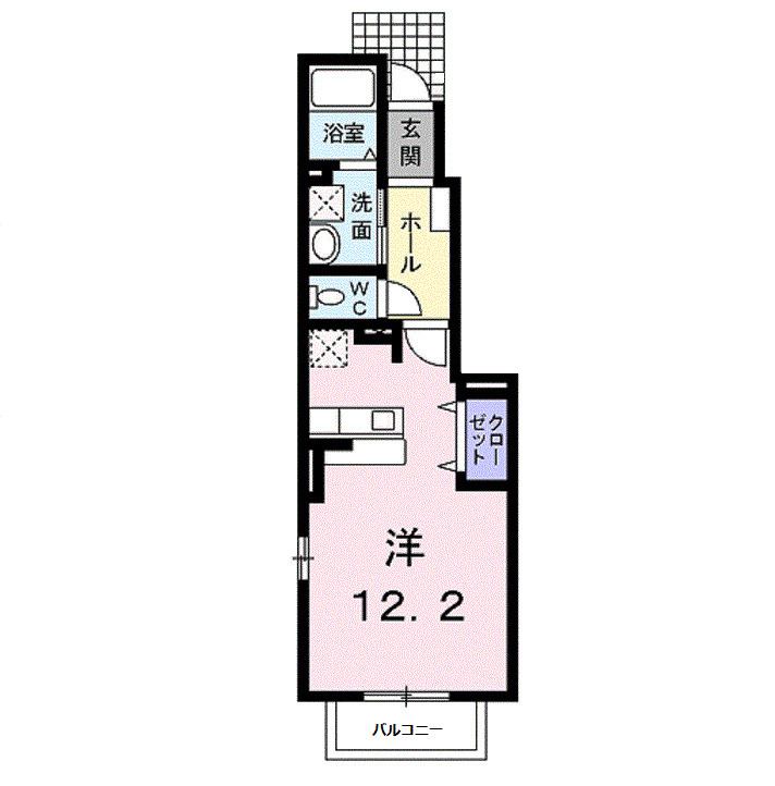 サンモールけやき通りＡの間取り
