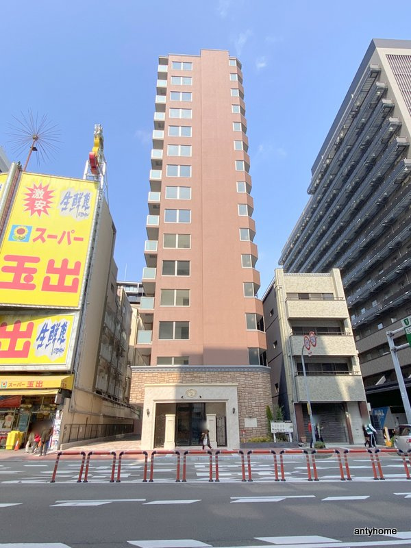 プレジオ恵美須　仲介手数料無料の外観