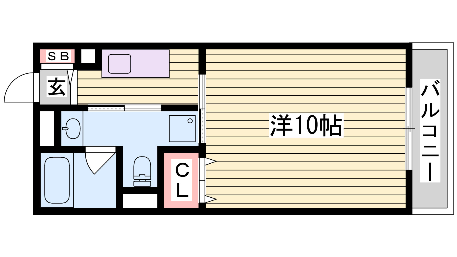 リトルガーデンの間取り