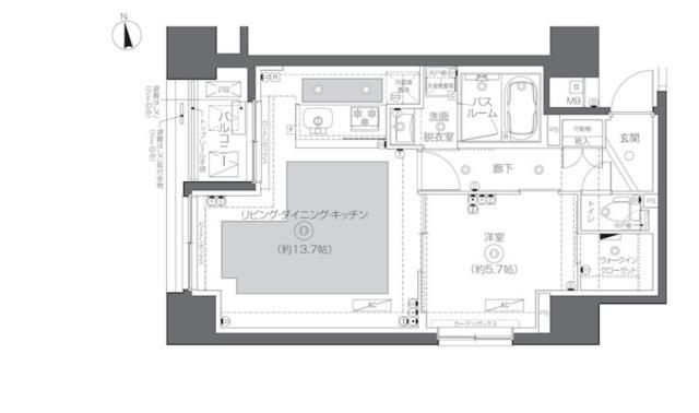 ＺＯＯＭ秋葉原ＳＱＵＡＲＥの間取り