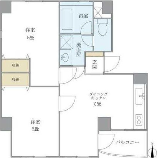Ｋ－ＨＯＵＳＥ　ＭＩＮＯＷＡ(ケイハウスミノワ)の間取り