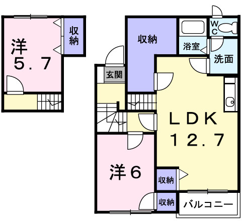 プラーノウエストの間取り