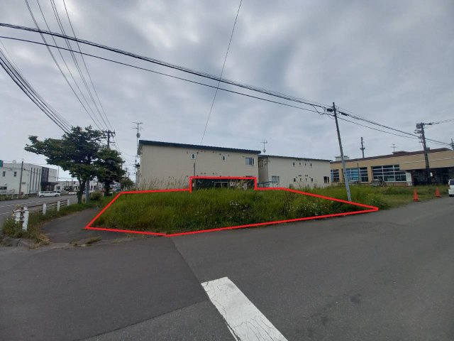 鳥取大通6丁目2-1貸土地の区画図
