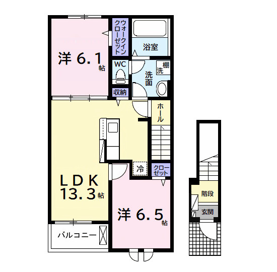 【間取り】 | エクセレント　アークⅡ
