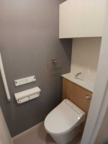 ベルクラールのトイレ|落ち着いたトイレです