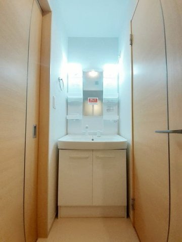 プランドールⅡの洗面所|忙しい朝には欠かせない洗面所です
