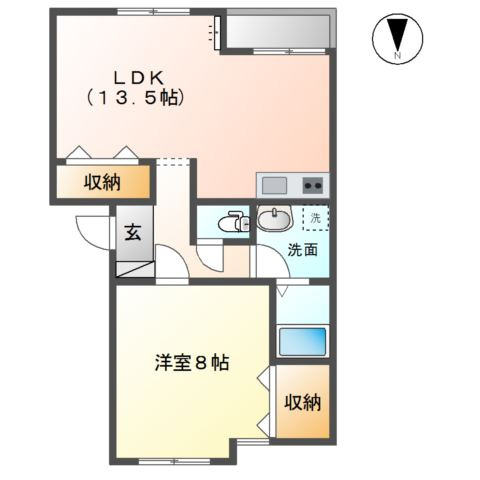 【間取り】 | サニーコートＢ棟