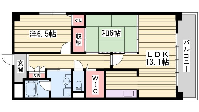 パインプロスの間取り