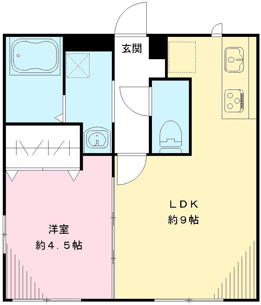 サンライズ金町の間取り