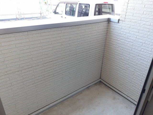 サンフレンズ　Ｄのバルコニー|陽当たり良好なバルコニーです