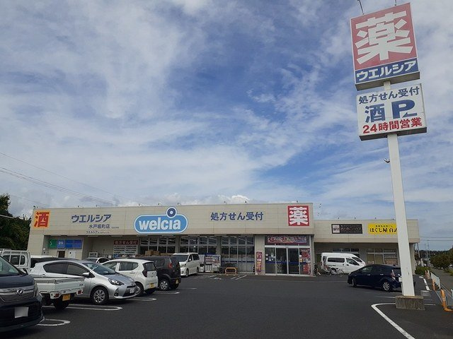 アプローズＡの周辺|ウエルシア　水戸堀町店まで592m