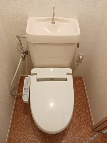 エルディム木村Ｂのトイレ|トイレもきれいです