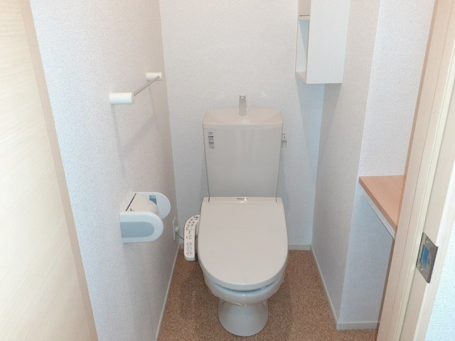 シルバーグラスＦのトイレ|落ち着いた色調のトイレです